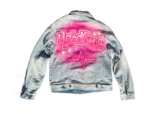 HB Pink Jean Jacket